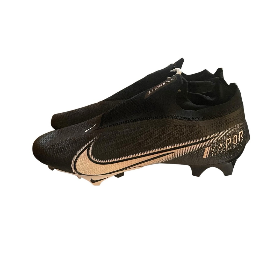 Nike Vapor Edge Elite 360 Flyknit Football Cleats Black Size‎ 16 CV6282-009